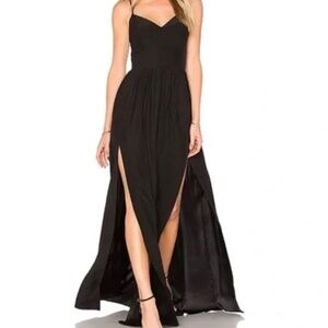 Amanda Uprichard Rio Silk Maxi Dress